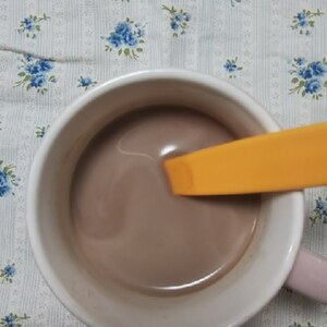 濃厚チョコ豆乳ココア